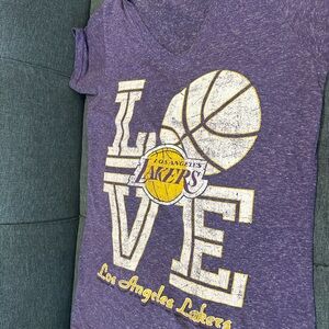 NBA Purple Graphic Tee